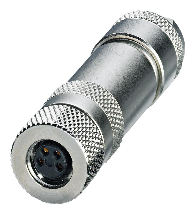 1542910 SENSOR CONNECTOR, M8, RCPT, 4POS PHOENIX CONTACT