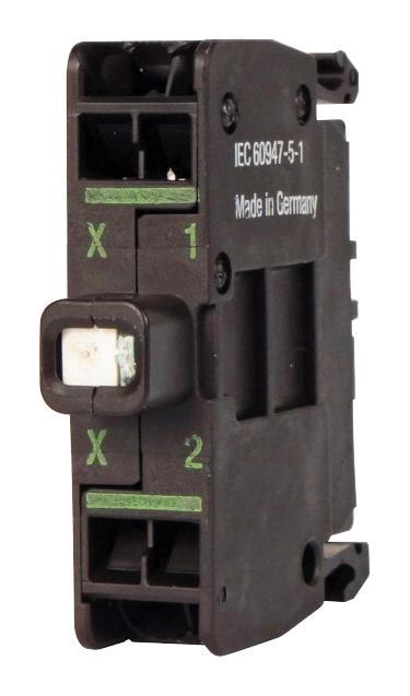 M22-CLEDC-W LED ELEMENT, BOTTOM, WHT, MOD PB SWITCH EATON MOELLER