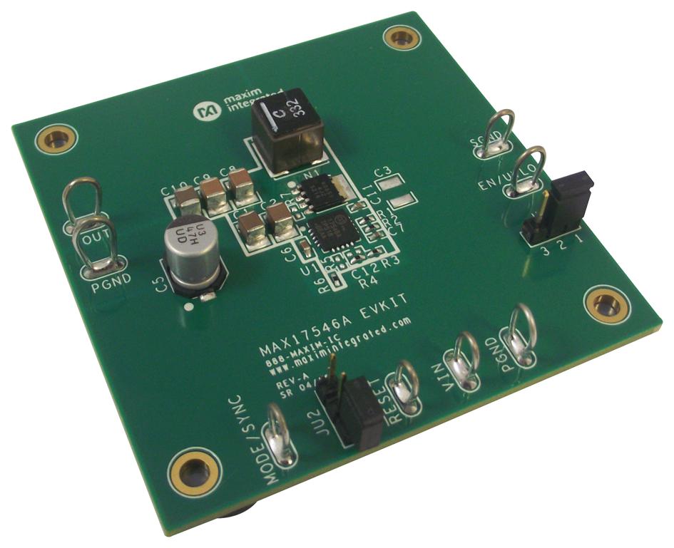 MAX17546EVKITA# EVALUATION BOARD, SYNC BUCK CONVERTER MAXIM INTEGRATED / ANALOG DEVICES