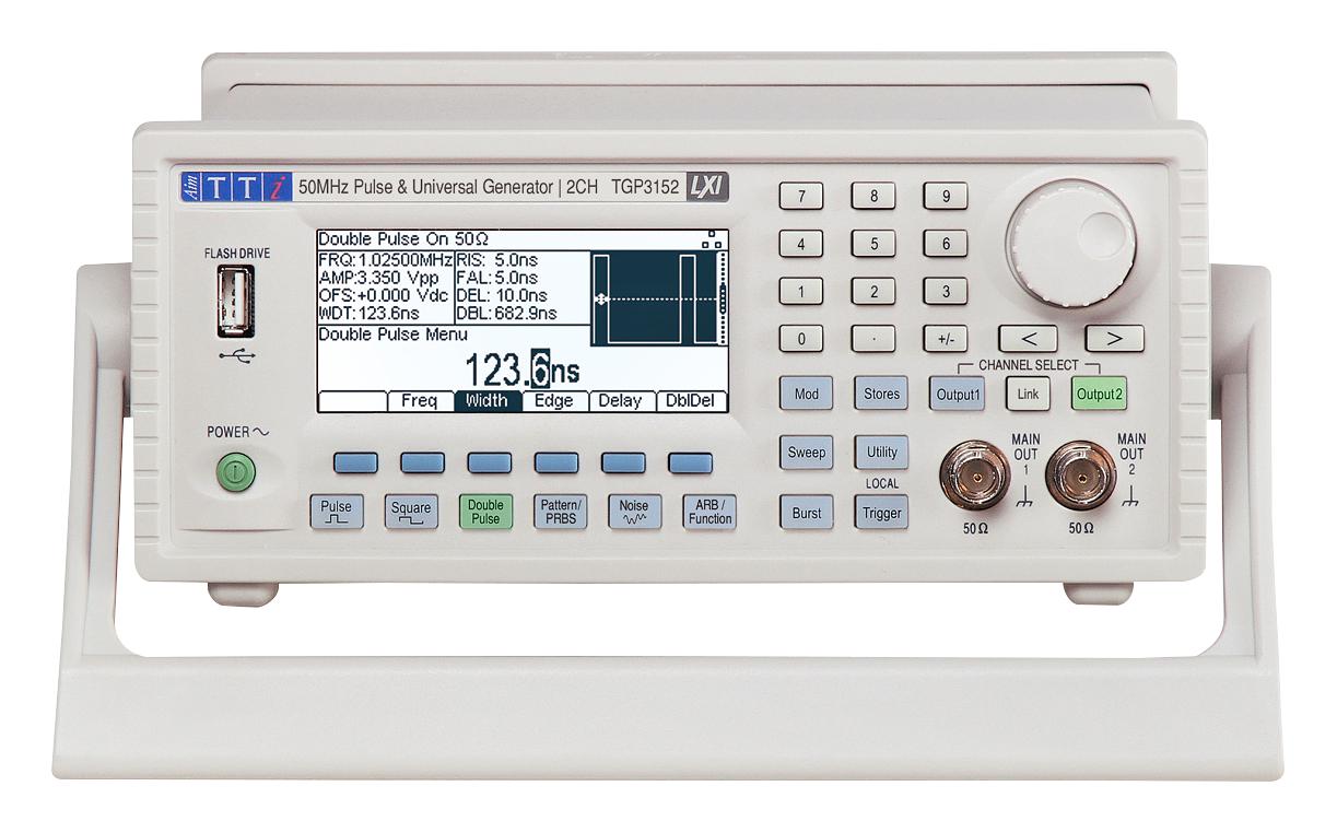 TGP3151 PULSE GENERATOR, 1-CH, ARB/FUNC, 50MHZ AIM-TTI INSTRUMENTS