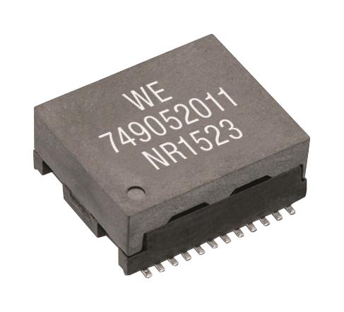 749052050 LAN TRANSFORMER, POE+, 1:1, 180UH WURTH ELEKTRONIK