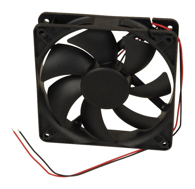 MC36273 AXIAL FAN, 120MM, 12V, 108.2CFM, 44.5DBA MULTICOMP