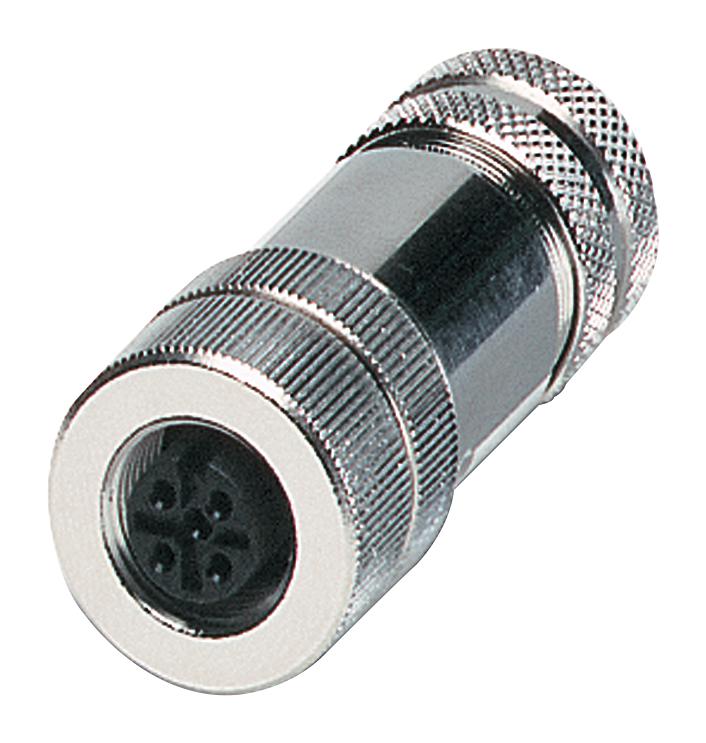 1694305 SENSOR CONNECTOR, M12, RCPT, 5POS PHOENIX CONTACT