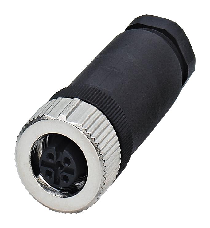 1543045 SENSOR CONNECTOR, M12, RCPT, 5POS PHOENIX CONTACT