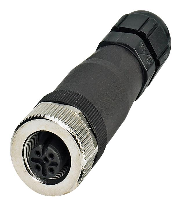1559000 SENSOR CONNECTOR, M12, RCPT, 5POS PHOENIX CONTACT