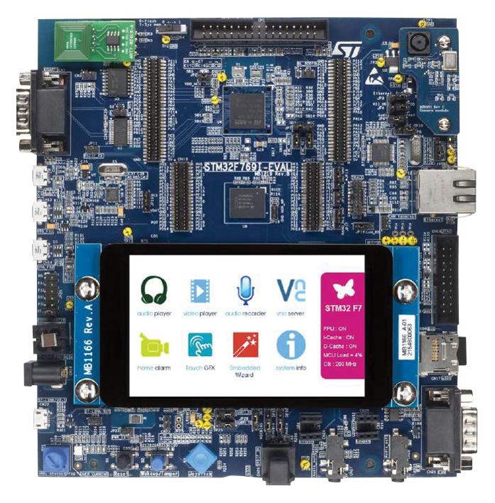 STM32F769I-EVAL EVALUATION BOARD, MCU STMICROELECTRONICS