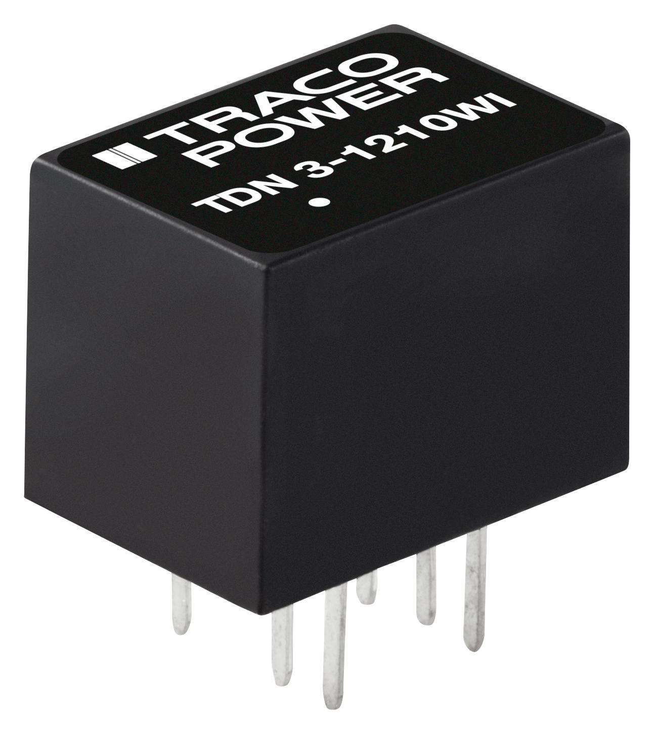 TDN 3-1222WI DC-DC CONVERTER, 2 O/P, 3W TRACO POWER