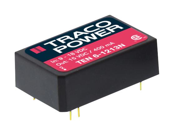 TEN 6-4810N DC-DC CONVERTER, 3.3V, 1.2A TRACO POWER
