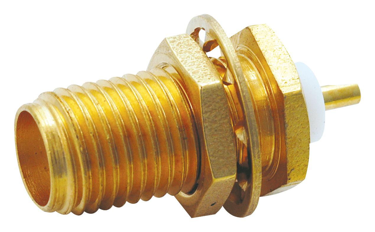 132139 RF CONNECTOR, SMA, STRAIGHT JACK, PANEL AMPHENOL RF