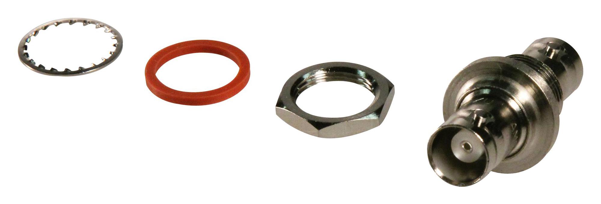 31-220H RF COAX ADAPTOR, BNC, JACK-JACK, 4GHZ AMPHENOL RF