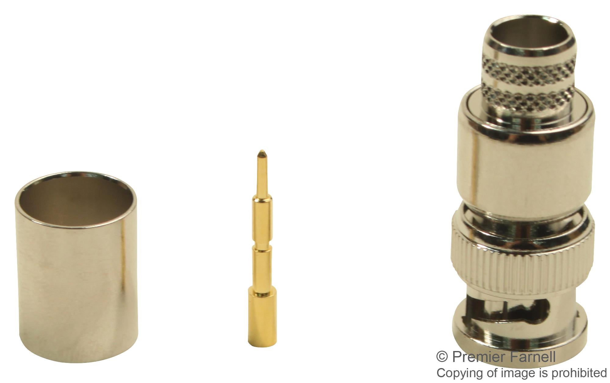 112589 RF CONNECTOR, BNC, STRAIGHT PLUG, CABLE AMPHENOL RF