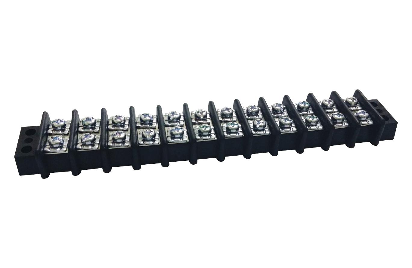 MC001348 TERMINAL BLOCK, BARRIER, 10POS, 10AWG MULTICOMP PRO