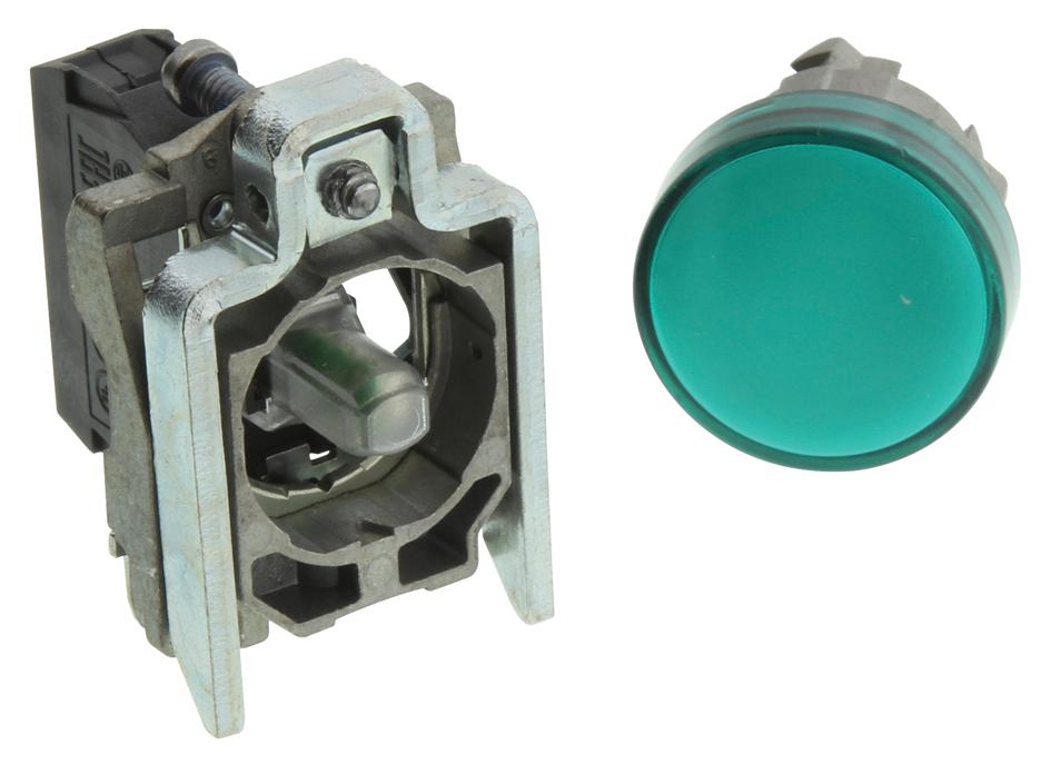 XB4BV63 PILOT LIGHT, 22MM, GREEN LENS, 250VAC SCHNEIDER ELECTRIC
