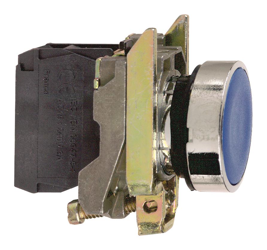 XB4BA61 INDUSTRIAL PB SWITCH, SPST-NO, 6A, 120V SCHNEIDER ELECTRIC