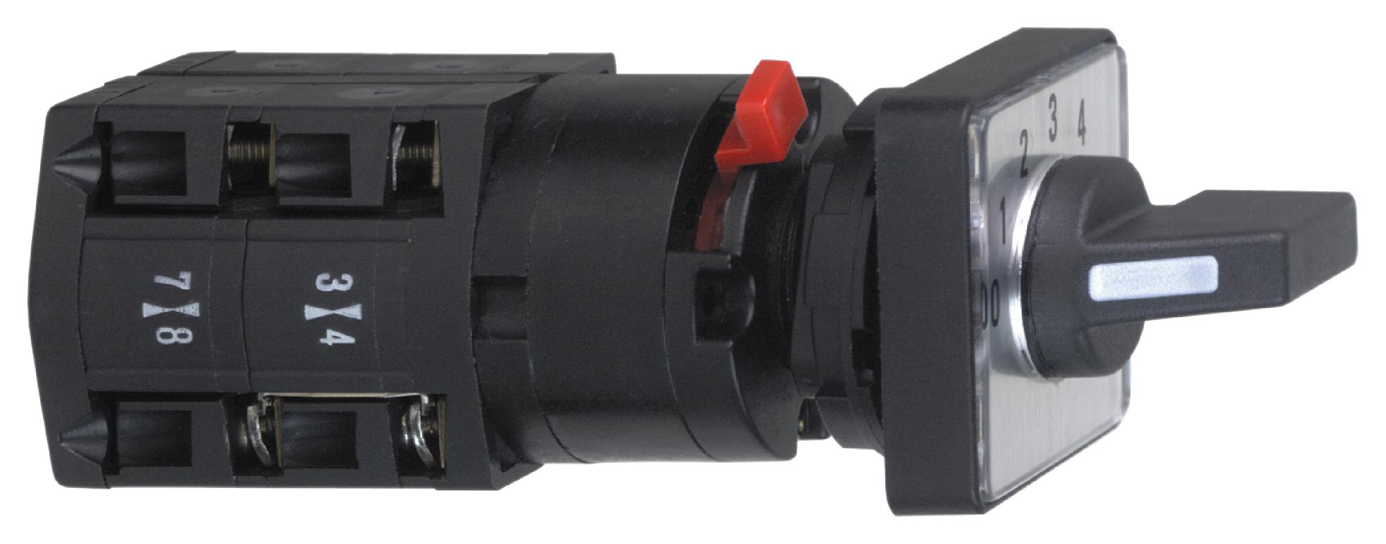 K10D004NCH CAM STEPPING ROTARY SWITCH, 10A, 400VAC SCHNEIDER ELECTRIC