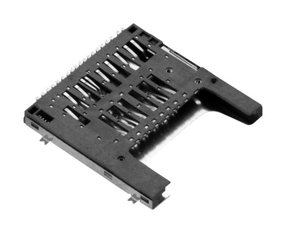 693161011911 SD CARD CONNECTOR, PUSH-PUSH, 19POS, SMT WURTH ELEKTRONIK