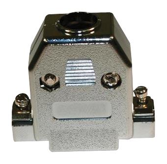 977-025-020R121 BACKSHELL, 180 DEG, 25POS, ABS NORCOMP