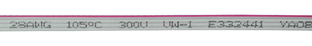 R2651DTSY06SC85 RIBBON CABLE, 6 CORE, 28AWG, PER M PRO POWER