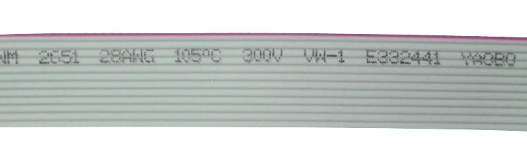 R2651DTSY16SC85 RIBBON CABLE, 16 CORE, 28AWG, PER M PRO POWER