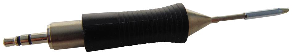 RT6 SOLDERING TIP, 45 DEG ROUND, BENT, 1.2MM WELLER