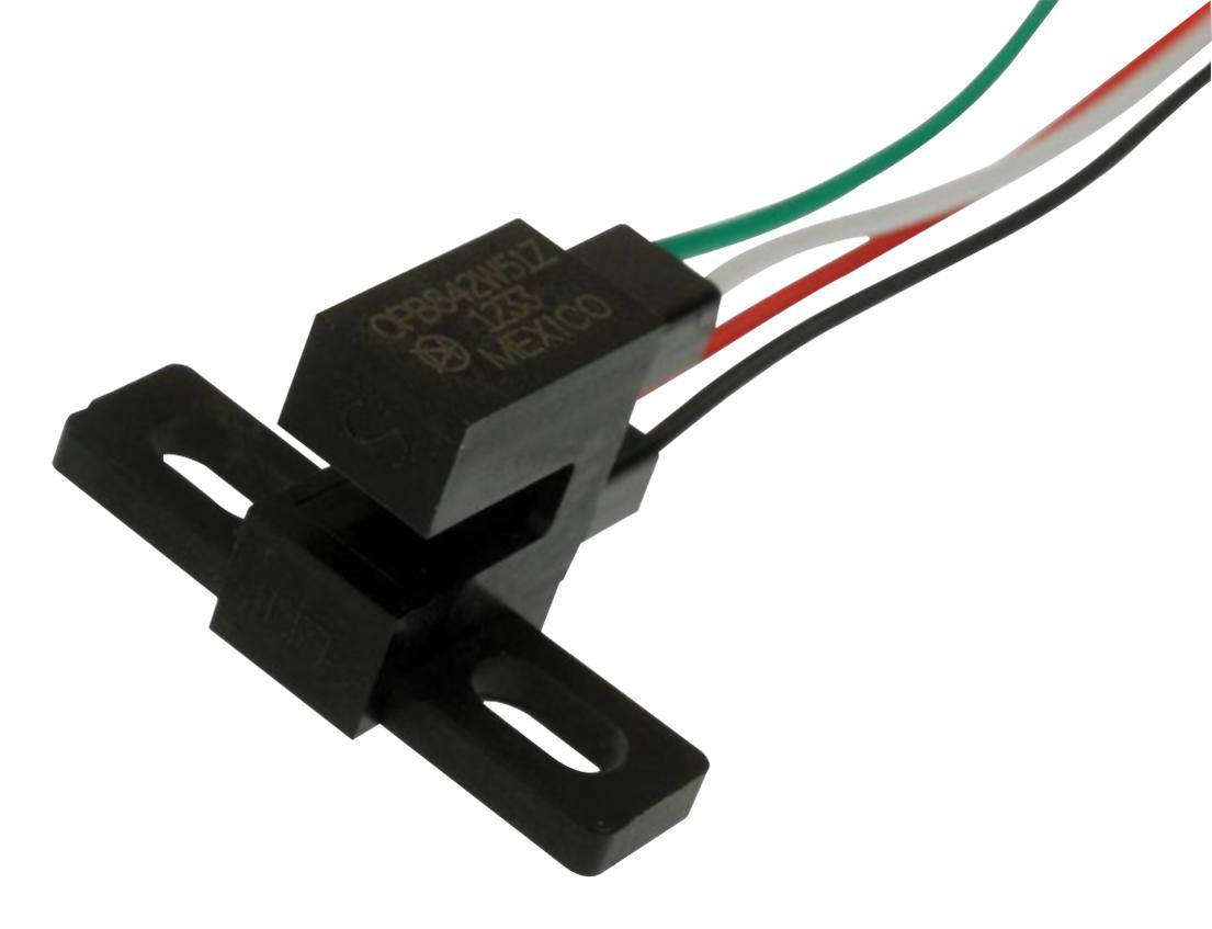 OPB842W51Z SLOTTED OPTICAL SWITCH, 3.18MM, PANEL TT ELECTRONICS / OPTEK TECHNOLOGY