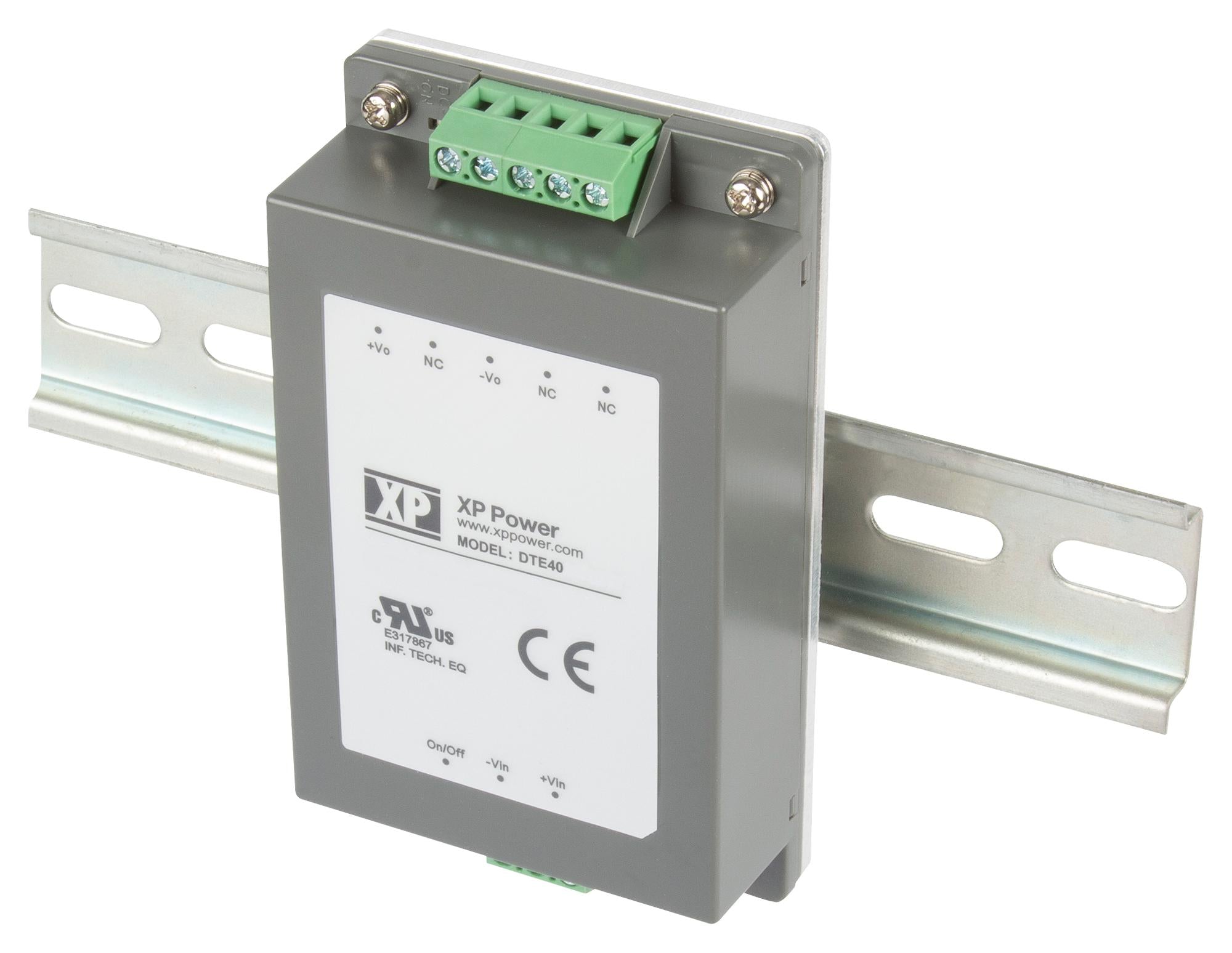 DTE4024S24-D DC-DC CONVERTER, 24V, 1.67A XP POWER