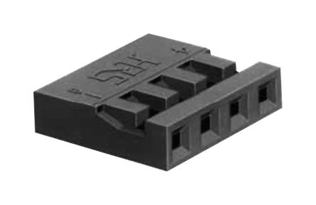 A4B-8S-2C RECEPTACLE HOUSING, 8POS, 1ROW, 2MM HIROSE(HRS)