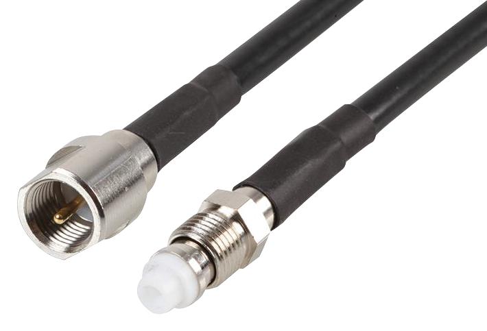 ASME500F058L13 RF CABLE ASSEMBLY, FME PLUG-FME SKT, 5M SIRETTA