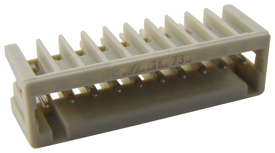 733-340 TERMINAL BLOCK, HEADER, 10POS, TH WAGO