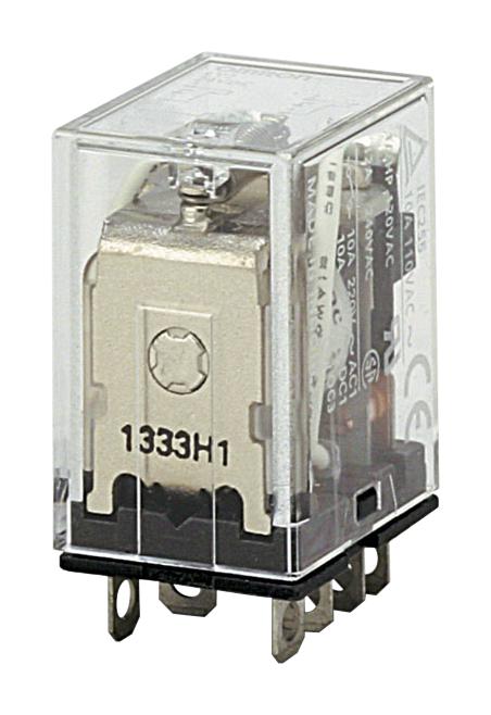 LY2I4N DC24 POWER RELAY, DPDT, 10A, 250VAC, SOCKET OMRON
