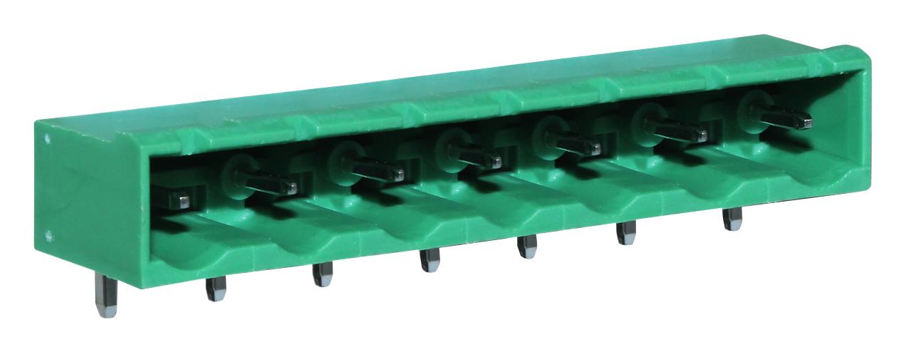 CTBP9558/7 TERMINAL BLOCK, HEADER, R/A, 7POS, TH CAMDENBOSS