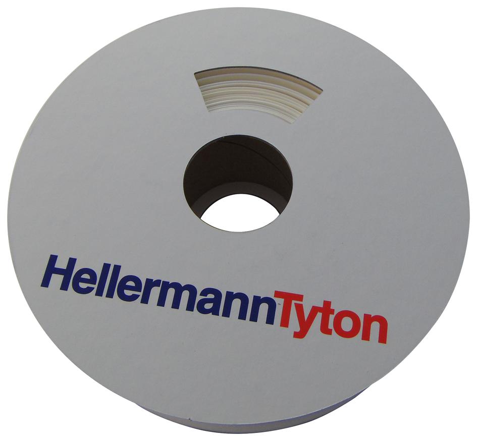 553-42451 HEAT-SHRINK TUBING, 3:1, 24MM, WHITE HELLERMANNTYTON