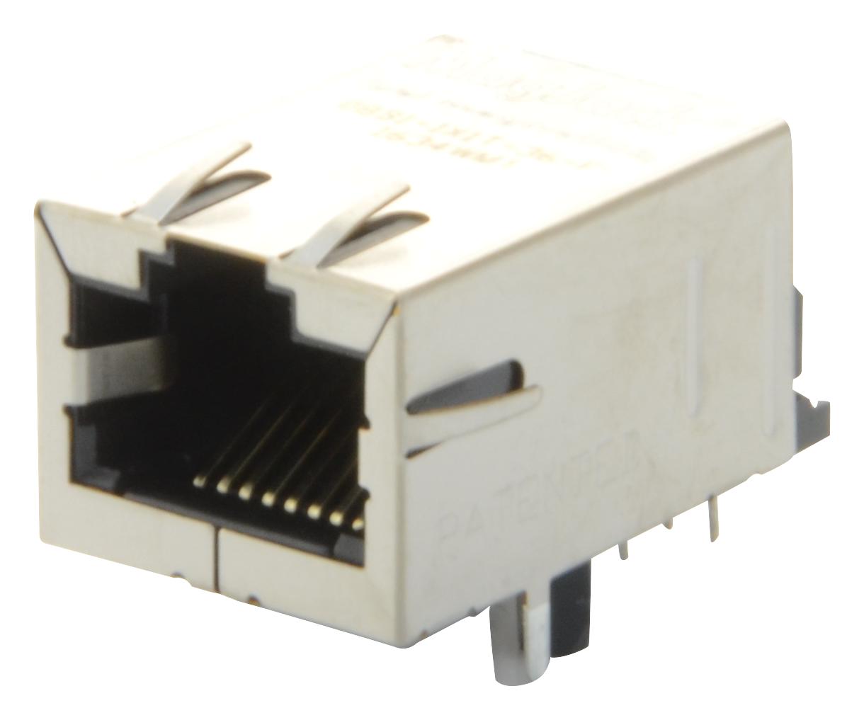 08B1-1X1T-36-F CONNECTOR, RJ45, JACK, 8P8C, THT BEL MAGNETIC SOLUTIONS