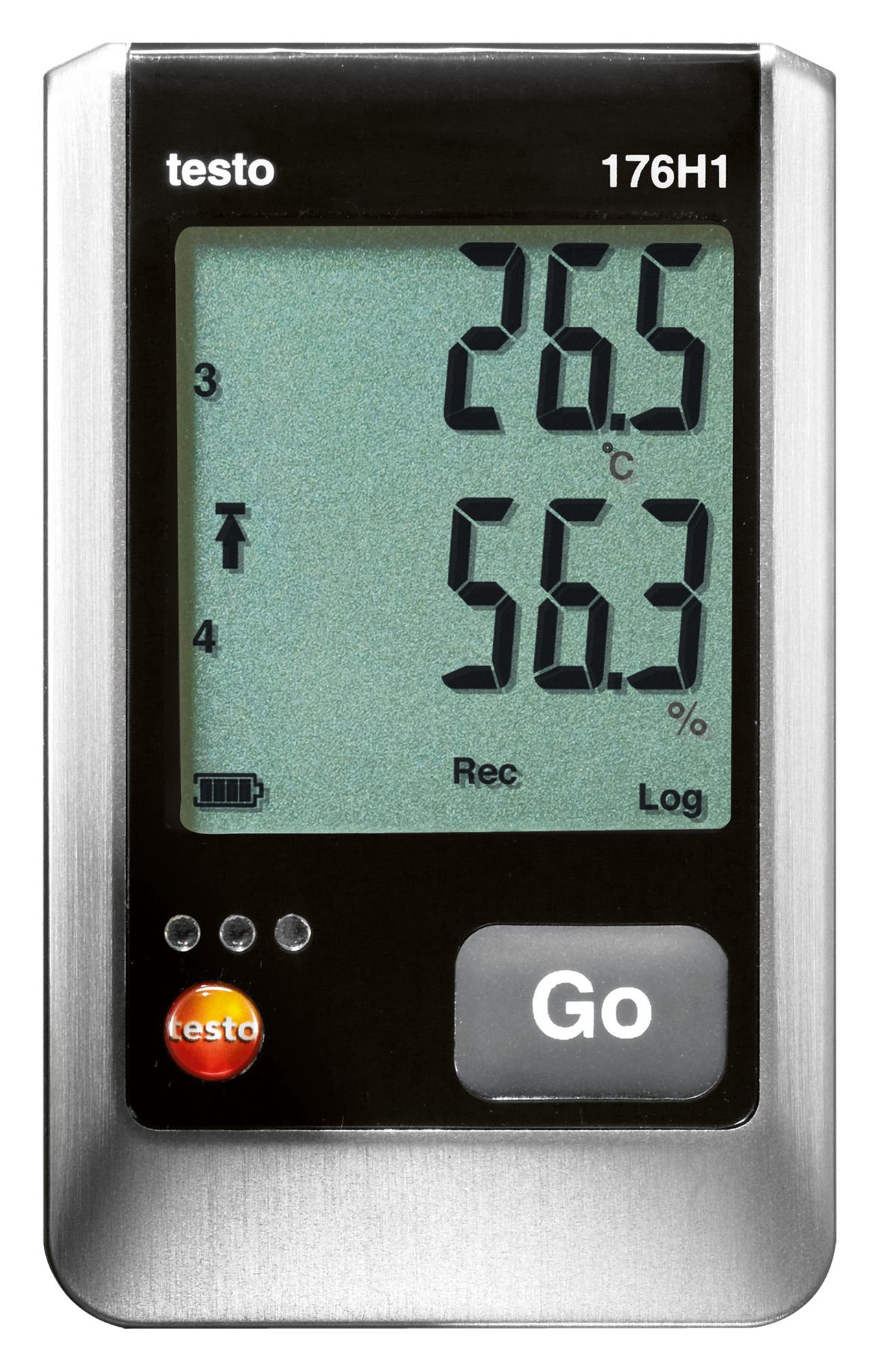 TESTO 176-H1 DATA LOGGER, TEMP/HUMIDITY, -20 TO 70DEG TESTO