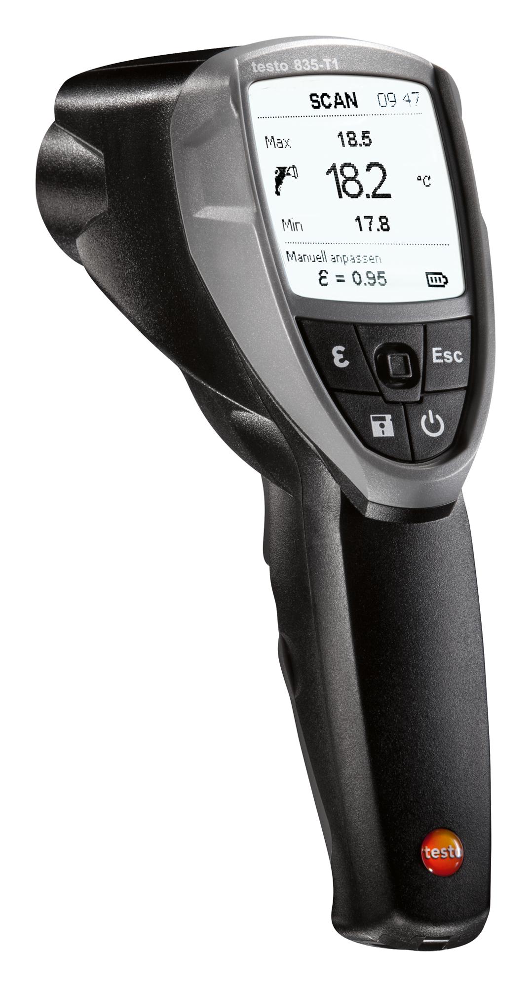 TESTO 835-T1 INFRARED THERMOMETER, -30 TO 600 DEG TESTO