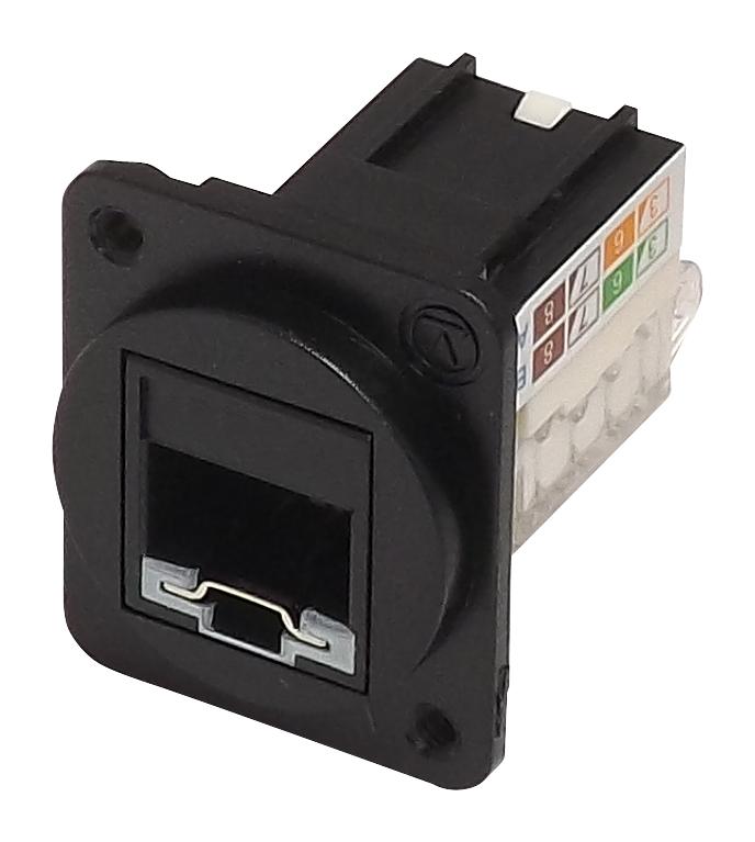 SLJBKDPM IN-LINE ADAPTER, RJ45, JACK, 8P8C, CAT6 TUK
