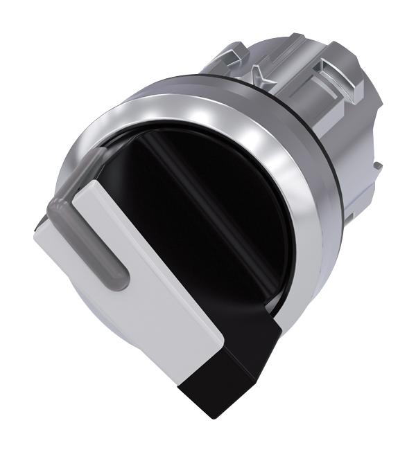 3SU1052-2BF60-0AA0 SWITCH ACTUATOR, 22MM SELECTOR SW, WHITE SIEMENS