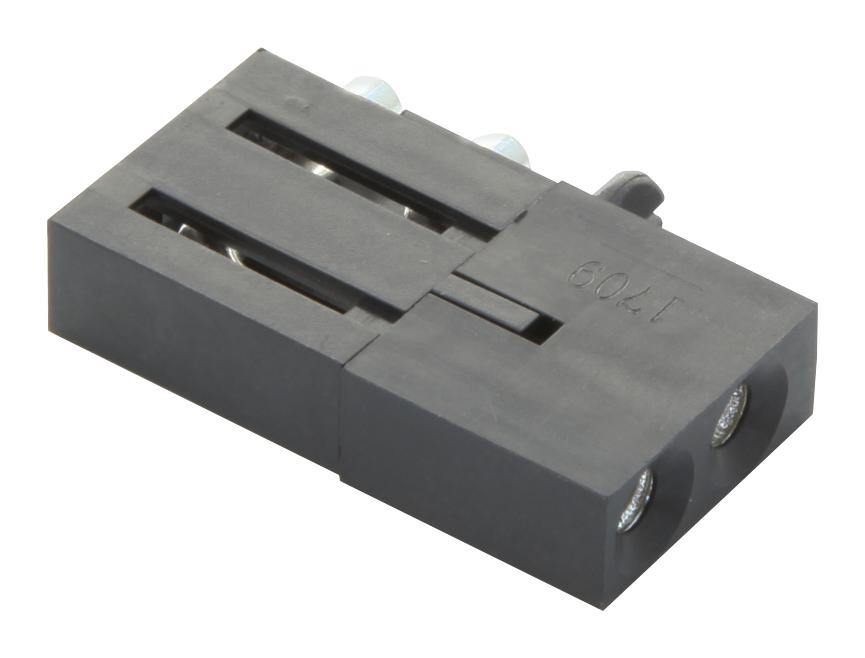 DWR-P1S-BQ200-1A6 POWER CONN, RCPT, 2POS, 1ROW, 6.1MM, TH AMPHENOL ICC