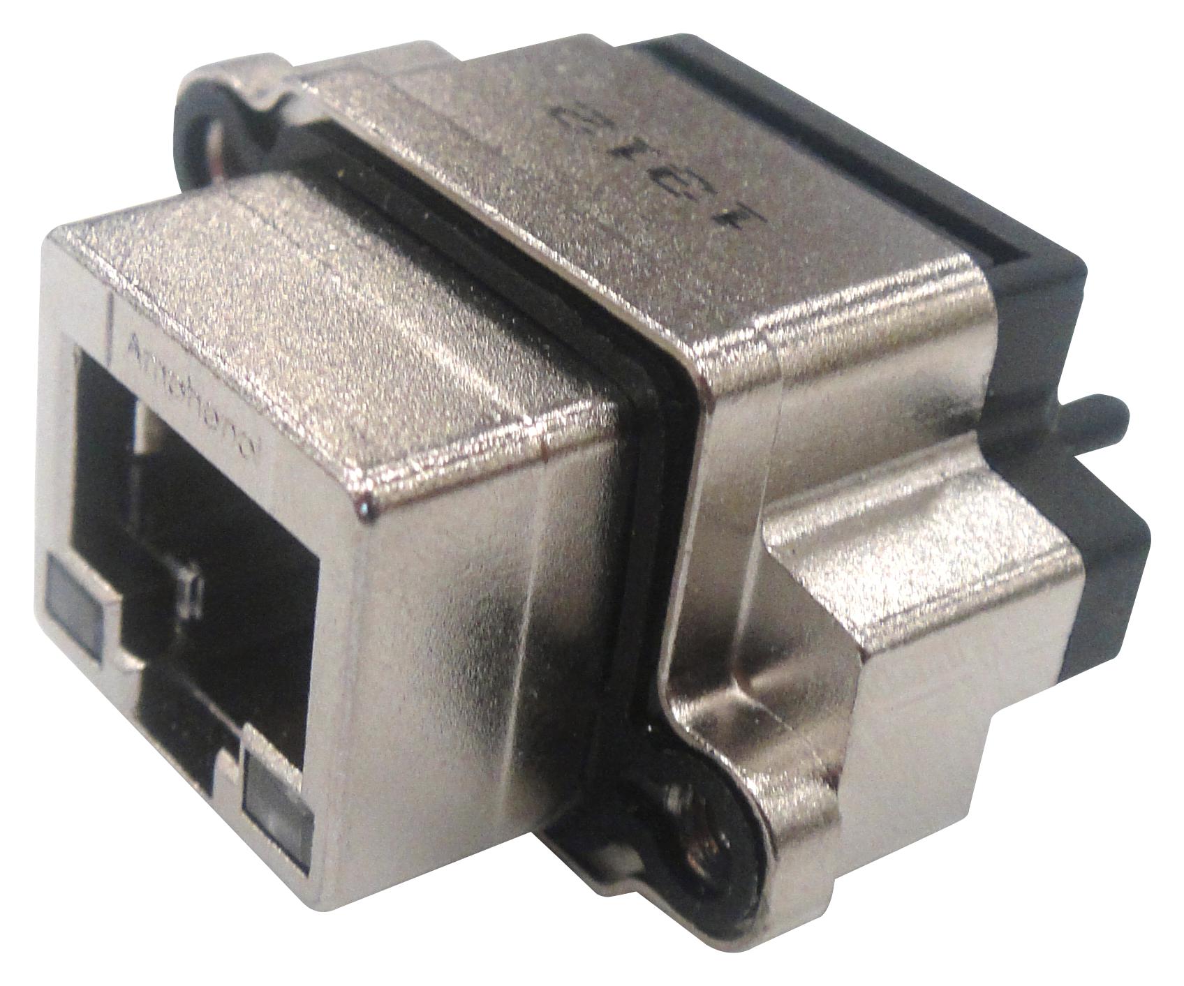 MRJR54810F SEALED ETHERNET, RJ45, JACK, 8POS, PANEL AMPHENOL ICC