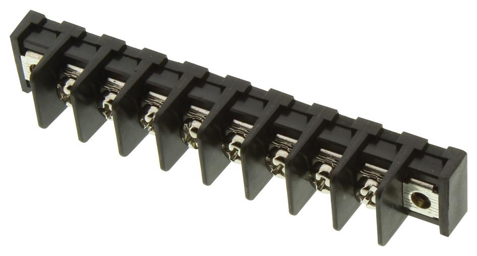 MC001355 TERMINAL BLOCK, BARRIER, 8POS, 14AWG MULTICOMP