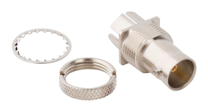 031-70526-23 RF COAXIAL, BNC JACK, 75 OHM, PCB AMPHENOL RF