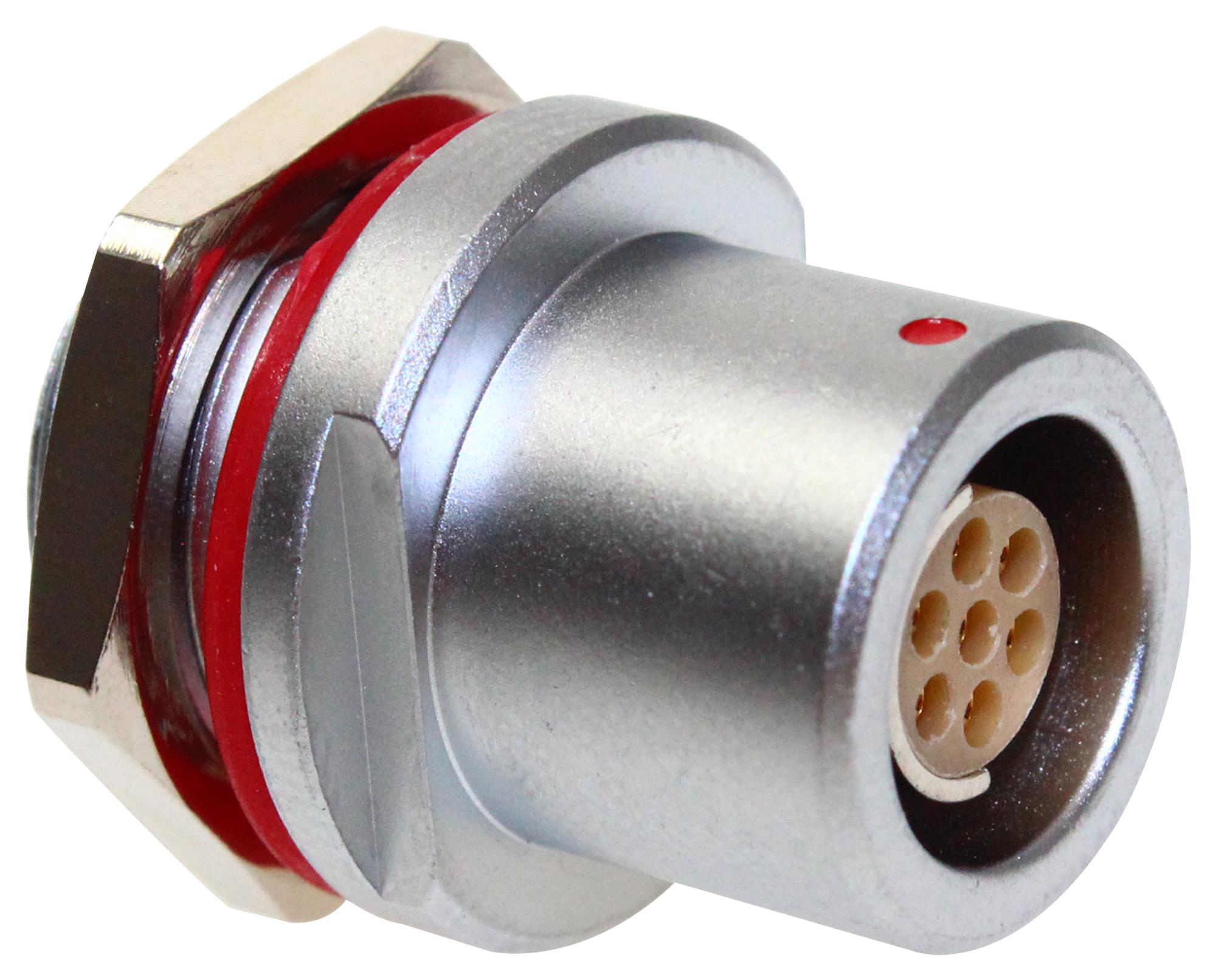 CCE2S1/07 CIRCULAR CONN, RCPT, 7POS, PANEL MOUNT CAMDENBOSS