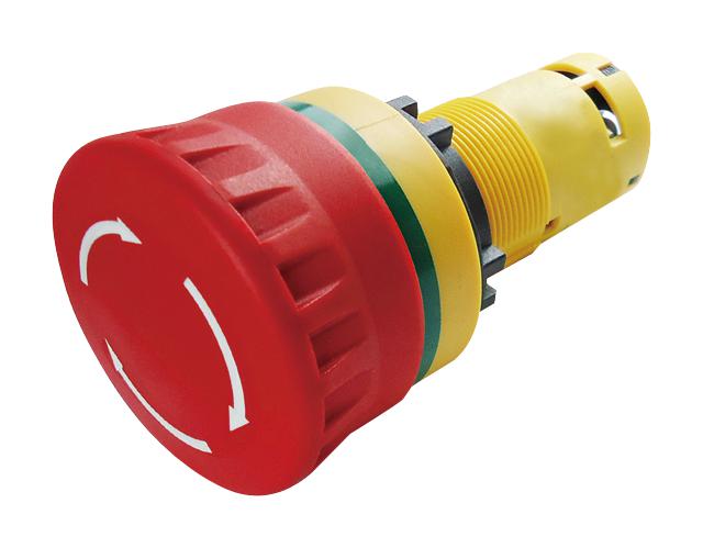 MCC2E-BVE02R EMERGENCY STOP SW, DPST-NC, 30V, SCREW MULTICOMP PRO