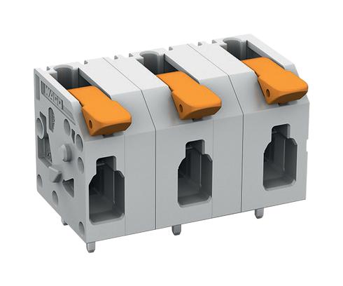 2604-1503 TB, WIRE TO BRD, 3POS, 12AWG WAGO