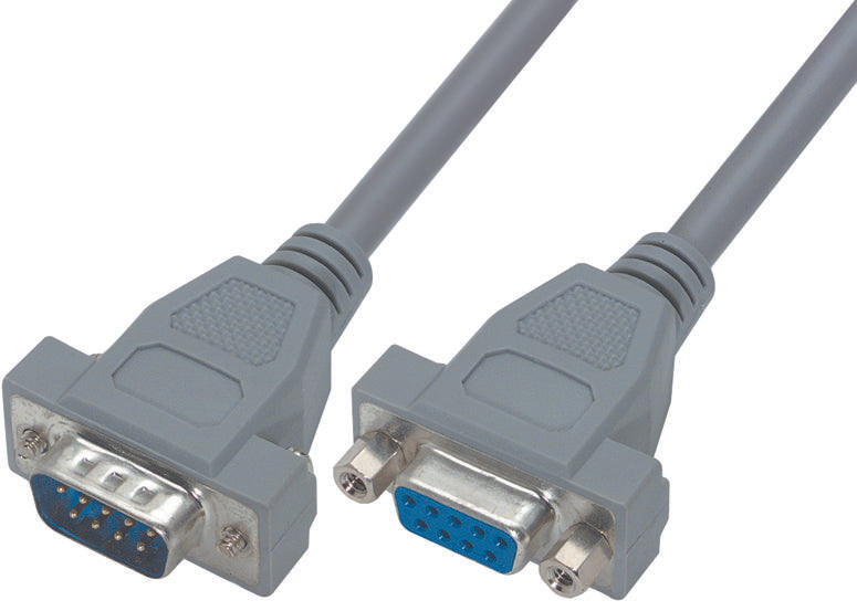 CSM9MF-10 D SUB CABLE, 9POS, PLUG-RCPT, 3.05M L-COM
