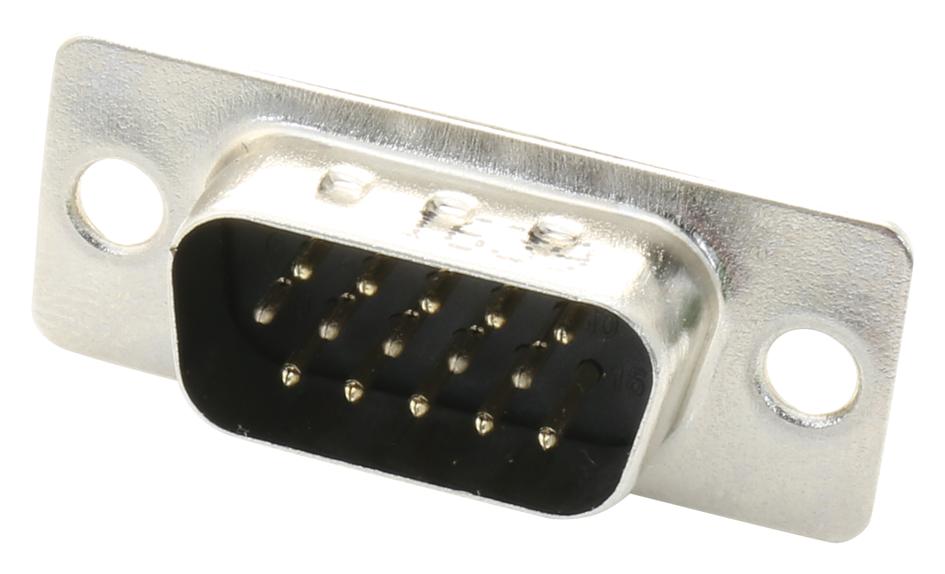 10090769-P154ALF D SUB CONN, PLUG, 15POS, SOLDER AMPHENOL ICC