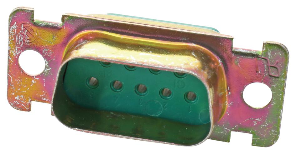 M24308/4-1F D SUB CONN, PLUG, 9POS, CRIMP CINCH CONNECTIVITY SOLUTIONS