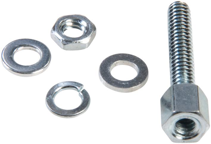 7233-5 D SUB JACK SCREW, #4-40, 15.8MM KEYSTONE