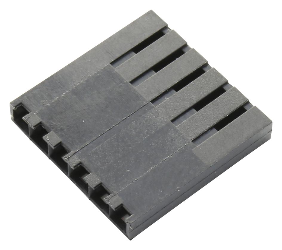 0050579006 CONNECTOR, RCPT, 6POS, 1ROW, 2.54MM MOLEX