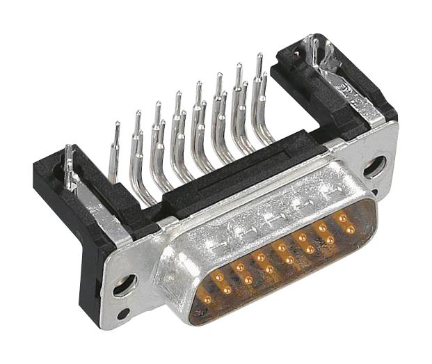 09661626813 D-SUB CONN, PLUG, 9POS, TH HARTING